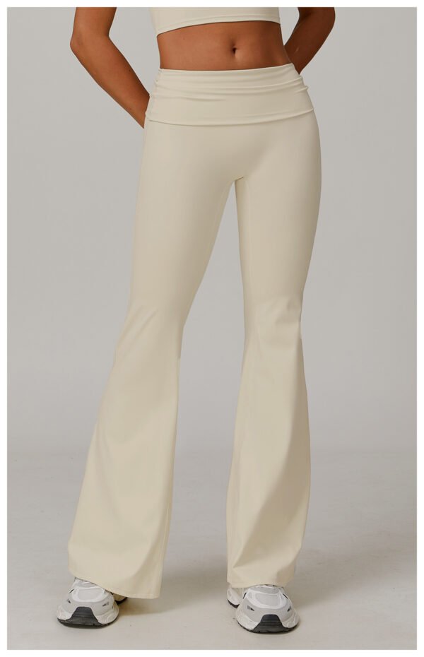 Women's Casual Folding High Waist Yoga Pants (7 Colors)