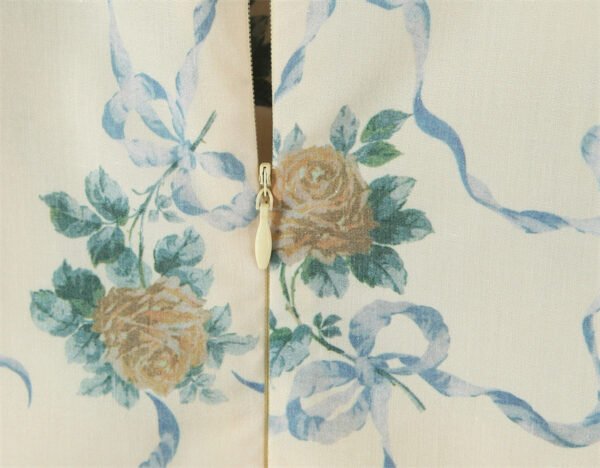 Women's Patterned Linen Midi Dress