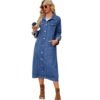 Women's Denim Rayon Coat