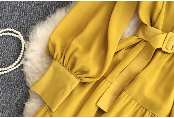 013a1437-1c36-48f8-9c61-9376458968a7 Women's Long-Sleeve Polyester Dres