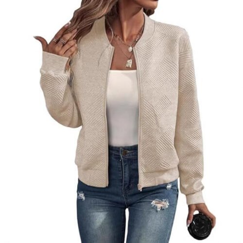 Women's Regular Fit Long Sleeve Jacket