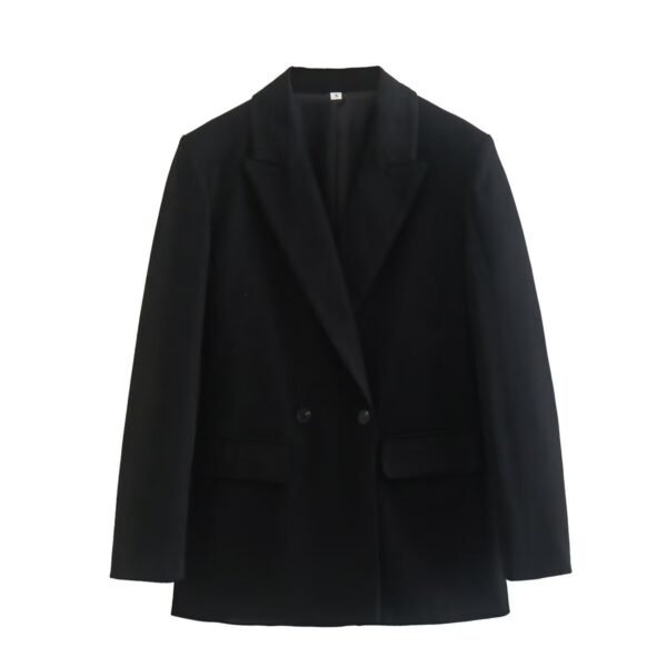 Loose Casual Double Breasted Blazer