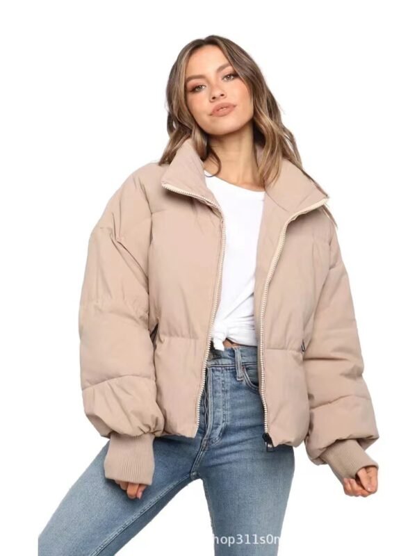 Women's Padded Stand-Collar Jacket