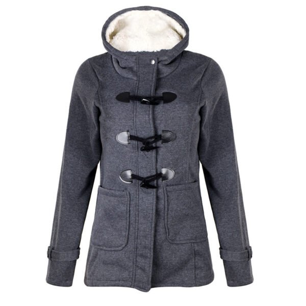Women's Hooded Duffle Coat (8 Colors)