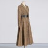 Women's Textured Belted Coat (2 Colors)