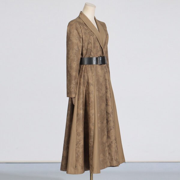 Women's Textured Belted Coat (2 Colors)