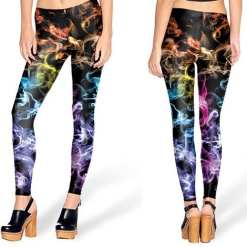 Women's Printed Pencil Pants Leggings
