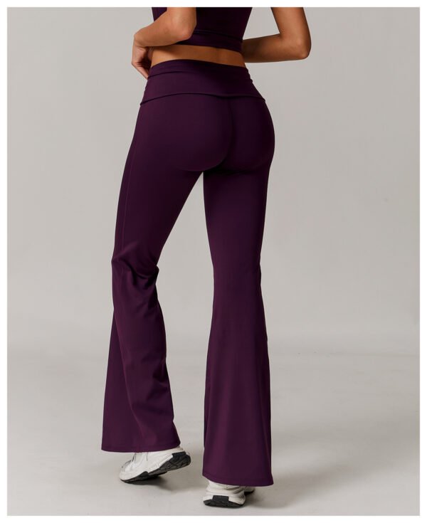 Women's Casual Folding High Waist Yoga Pants (7 Colors)