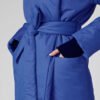 Women's Padded Ruff Collar Coat