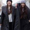 Women's Padded Ruff Collar Coat