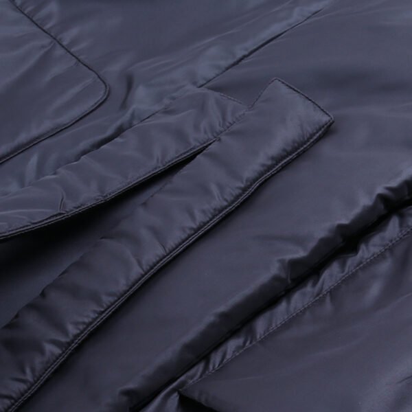 Women's Padded Ruff Collar Coat