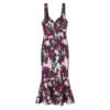 European And American Style Fashionable Elegant And Sexy Wide Swing Printing Dress