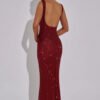 2139dce3-d0ba-4286-9c36-8997a6c25066 Women,s Double-shoulder Strap Sequins Dress