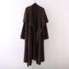 Women's Padded Ruff Collar Coat