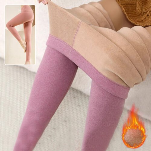 Women's Warm Cashmere High Waist Leggings (4 Colors)