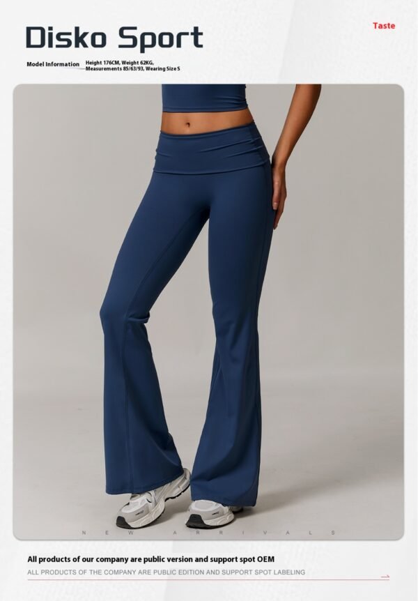 Women's Casual Folding High Waist Yoga Pants (7 Colors)