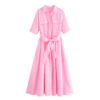 Design Sense Women's Clothing Slim Slimming Poplin Dress