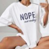 Ladies Oversized Graphic Print Short Sleeves T-Shirt Top