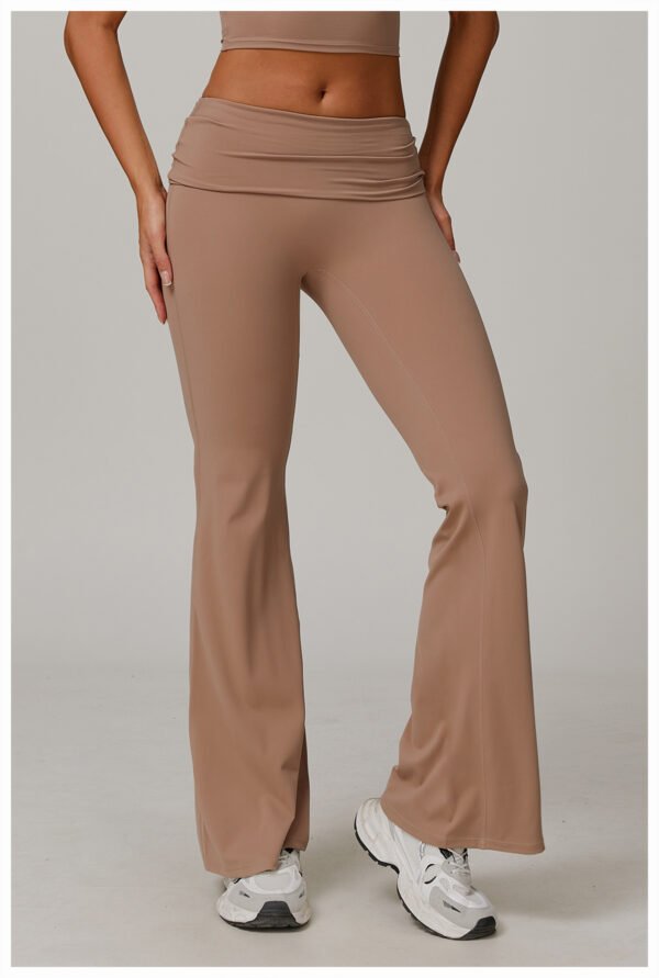 Women's Casual Folding High Waist Yoga Pants (7 Colors)