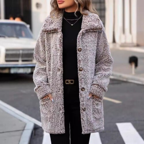 Women's Cardigan Cotton-padded Jacket