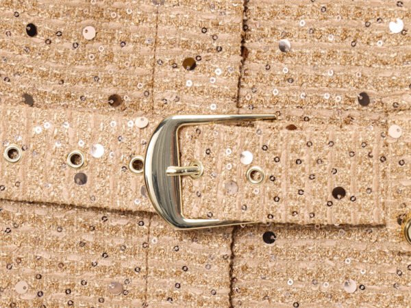 Belted Embellished Jacket