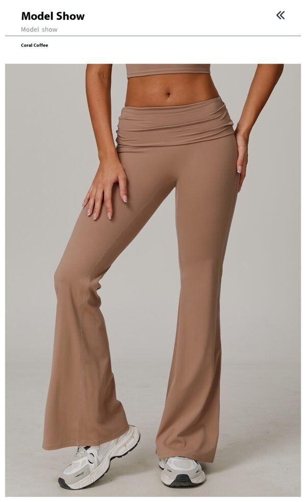 Women's Casual Folding High Waist Yoga Pants (7 Colors)