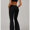 Women's Gold Ammonia Nude Feel Flared Leggings (4 Colors)