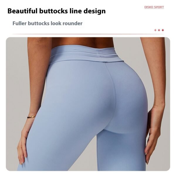 Women's High Waist Jinammonia Cloud Fabric Trousers (4  Colors)