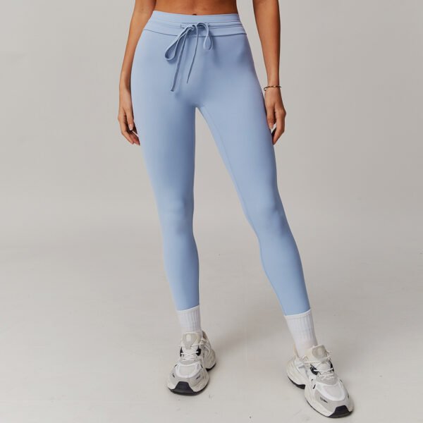Women's High Waist Jinammonia Cloud Fabric Trousers (4  Colors)