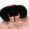 women's removable fur hood puffer coat