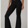 Women's Gold Ammonia Nude Feel Flared Leggings (4 Colors)