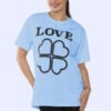 Ladies Love Printed Short Sleeve T-Shirt Top