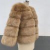 Women's Faux Fur Cropped Coat