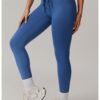 Women's High Waist Jinammonia Cloud Fabric Trousers (4  Colors)