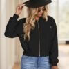Belted Embellished Jacket  (2 Colors)
