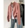Women's Zip-Up Polyester Jacket with Flight Sleeves