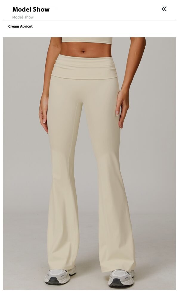 Women's Casual Folding High Waist Yoga Pants (7 Colors)
