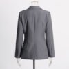 Women's Lace-Up Polyester Blazer