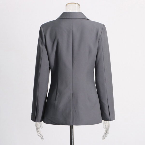 Women's Lace-Up Polyester Blazer