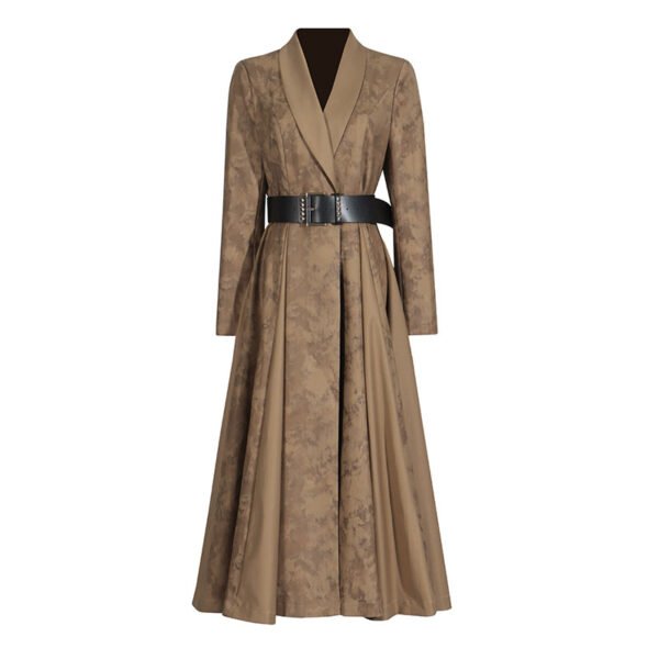 Women's Textured Belted Coat (2 Colors)