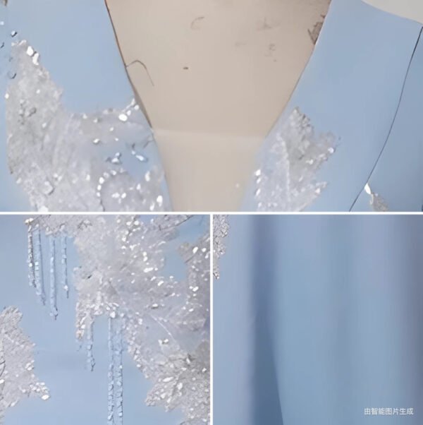 4d89f775-9b7e-478e-aff5-ddf668b1b3db Women,s Light Luxury Minority Temperament Long Sleeve Performance Dress