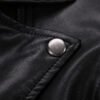 Women's Slim Fit Tassel Detail PU Leather Biker Jacket