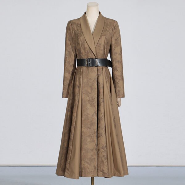 Women's Textured Belted Coat (2 Colors)