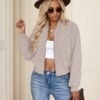 Belted Embellished Jacket  (2 Colors)