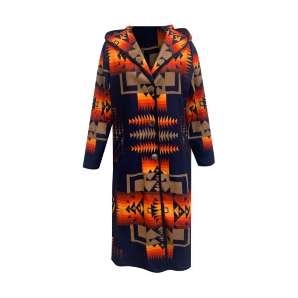 Women's Geometric Pattern Coat (4 Colors)