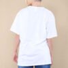 Ladies Oversized Sequin Eye Printed Short Sleeves T-Shirt Top