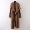 Women's Padded Ruff Collar Coat