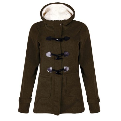 Women's Hooded Duffle Coat (8 Colors)