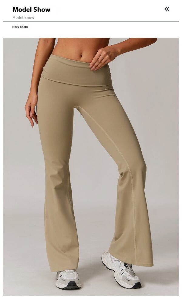Women's Casual Folding High Waist Yoga Pants (7 Colors)