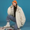 Women's Padded Jacket with Both Side